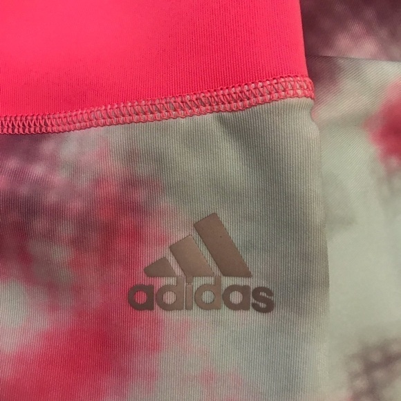 Adidas Pink Tie Dye Leggings - Picture 4 of 5